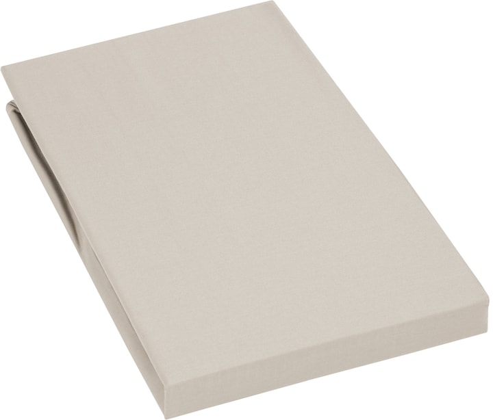 PENELOPE Satin-Fixleintuch PENELOPE Satin-Fixleintuch 451043431072 Farbe Beige Grösse B: 90.0 cm x H: 200.0 cm Bild Nr. 1