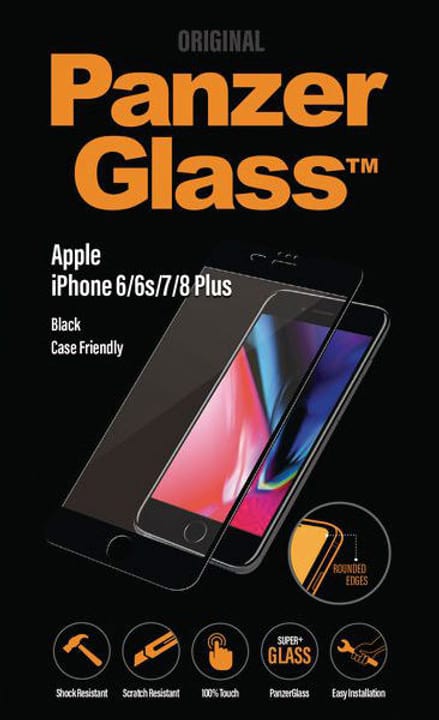 Panzerglass iPhone 6 / 7 / 8 Plus - noir Protection d'écran iPhone 6 / 7 / 8 Plus - noir Protection d'écran Panzerglass 785300134549 Photo no. 1