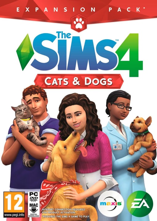 The Sims 4 Cats & Dogs- Expansion Pack Box The Sims 4 Cats & Dogs- Expansion Pack Box 785300130425 Photo no. 1