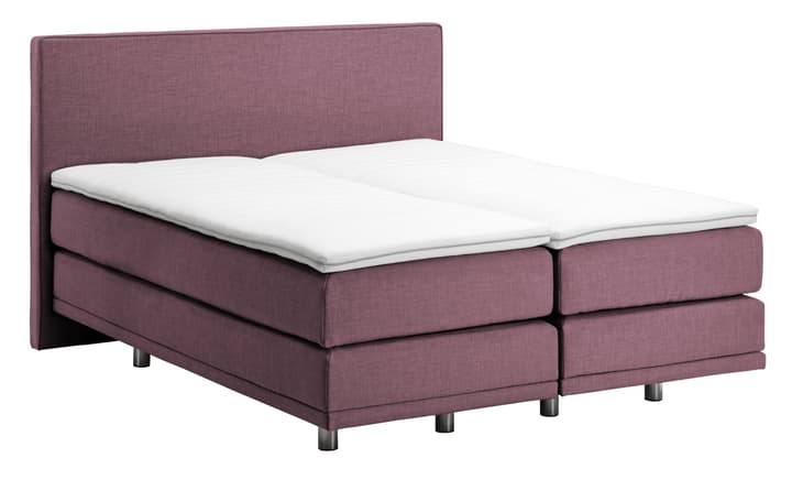 NAVIER Boxspringbett NAVIER Boxspringbett 403486400000 Farbe Rosa Grösse B: 160.0 cm x T: 200.0 cm Bild Nr. 1