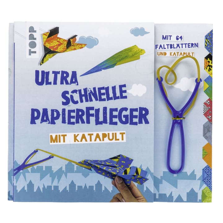 Set Papierflieger mit Katapult Bastelbuch Set Papierflieger mit Katapult Bastelbuch 782491400000 Photo no. 1