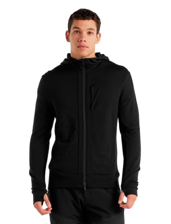 Image of Icebreaker Merino Quantum III Fleecejacke schwarz