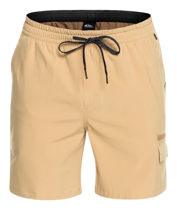 Image of Quiksilver Taxer Cargo Amphibian 18 Shorts beige