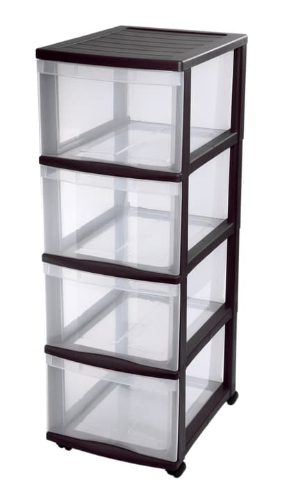 Image of Rotho Tower 4 Schübe Optimo Schubladenbox bei Do it + Garden von Migros