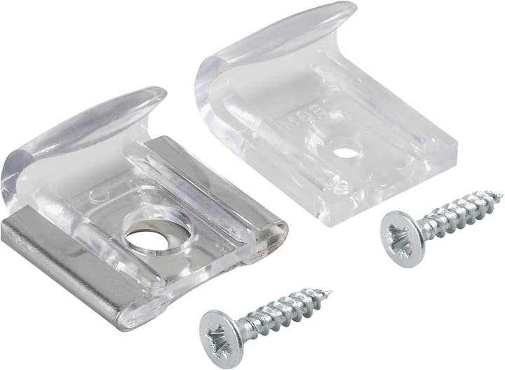 Do it + Garden SUPPORTO PER SPECCHI TRASPARENTE GR.1 2P SUPPORTO PER SPECCHI TRASPARENTE GR.1 2P Do it + Garden 605852700000 N. figura 1