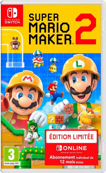 NSW - Super Mario Maker 2 Limited Edition Box NSW - Super Mario Maker 2 Limited Edition Box 785300144158 Langue Français Plate-forme Nintendo Switch Photo no. 1
