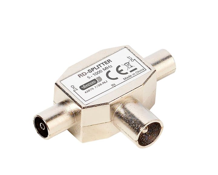 Vivanco 7/38-NJ RD-Splitter Radio double 1-2 Adaptateur 7/38-NJ RD-Splitter Radio double 1-2 Adaptateur Vivanco 770802800000 Photo no. 1