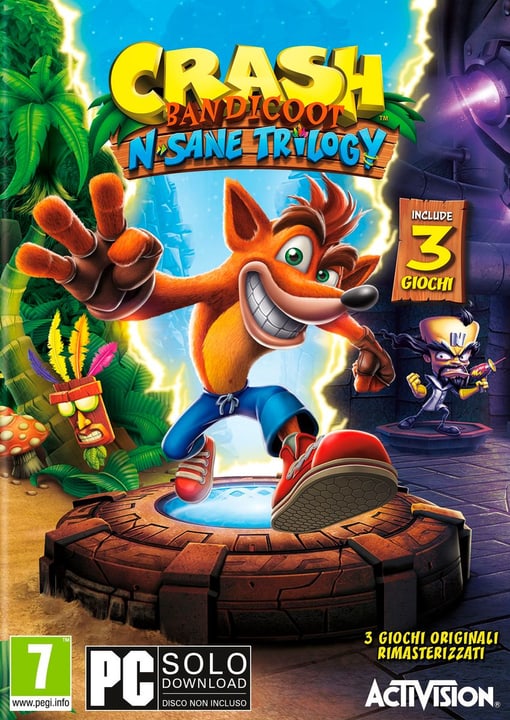 PC - Crash Bandicoot N. Sane Trilogy (F) Box PC - Crash Bandicoot N. Sane Trilogy (F) Box 785300134825 Sprache Italienisch Plattform PC Bild Nr. 1