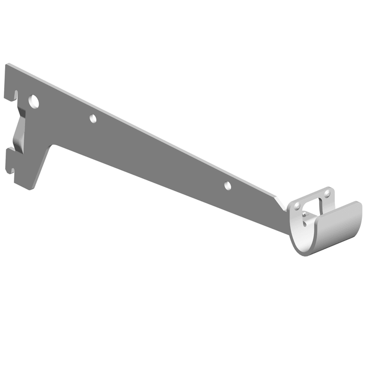 Image of ELEMENTSYSTEM Kleiderstangenträger weiss 250 mm Regalsysteme bei Do it + Garden von Migros