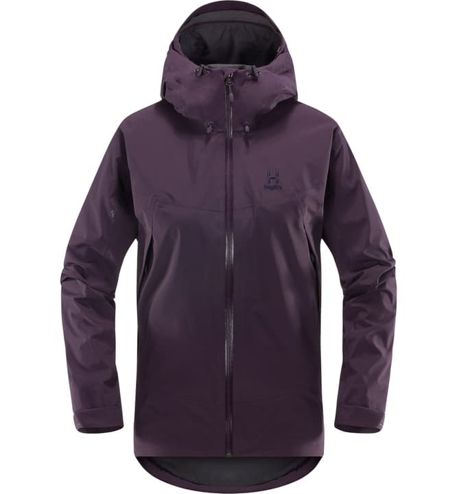 Haglöfs Virgo Giacca da donna GoreTex Virgo Giacca da donna GoreTex Haglöfs 462757500428 Colore melanzana Taglie M N. figura 1