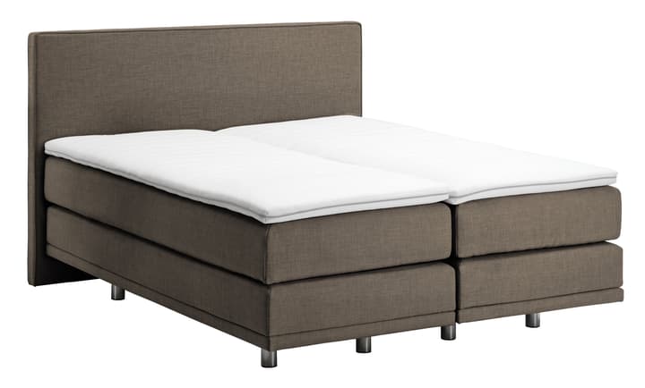 NAVIER Lit Boxspring NAVIER Lit Boxspring 403486200000 Couleur Boue Dimensions L: 160.0 cm x P: 200.0 cm Photo no. 1
