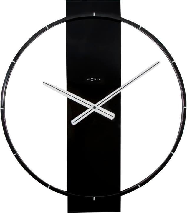 NexTime Orologio da parete Carl Black 50,8 x 58,2 Horologe murale Orologio da parete Carl Black 50,8 x 58,2 Horologe murale NexTime 785300138513 N. figura 1