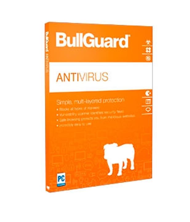 BullGuard Antivirus v2018 - 1 Year 1 Device PC Digitale (ESD) Antivirus v2018 - 1 Year 1 Device PC Digitale (ESD) BullGuard 785300133501 N. figura 1