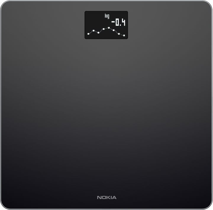 Nokia Body Schwarz Smart Waage Body Schwarz Smart Waage Nokia 785300129739 Bild Nr. 1