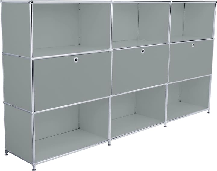 FLEXCUBE Buffet alto FLEXCUBE Buffet alto 401809800080 Dimensioni L: 227.0 cm x P: 40.0 cm x A: 118.0 cm Colore Grigio N. figura 1