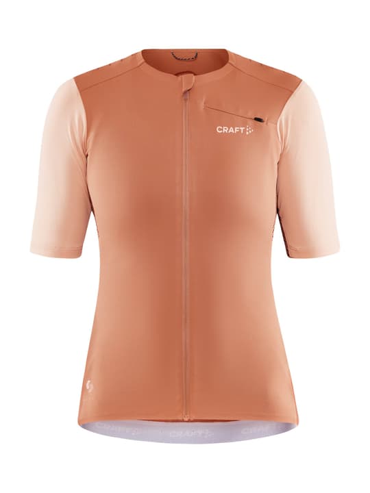 Image of Craft PRO Gravel SS Jersey Shirt orange