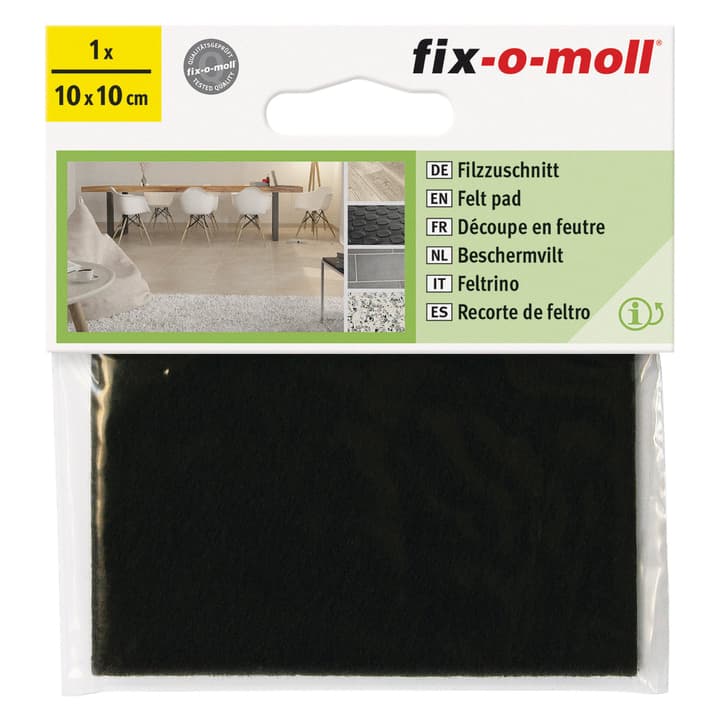 Image of Fix-O-Moll Filz-Zuschnitt 3 mm / 100 x 1 Filzgleiter