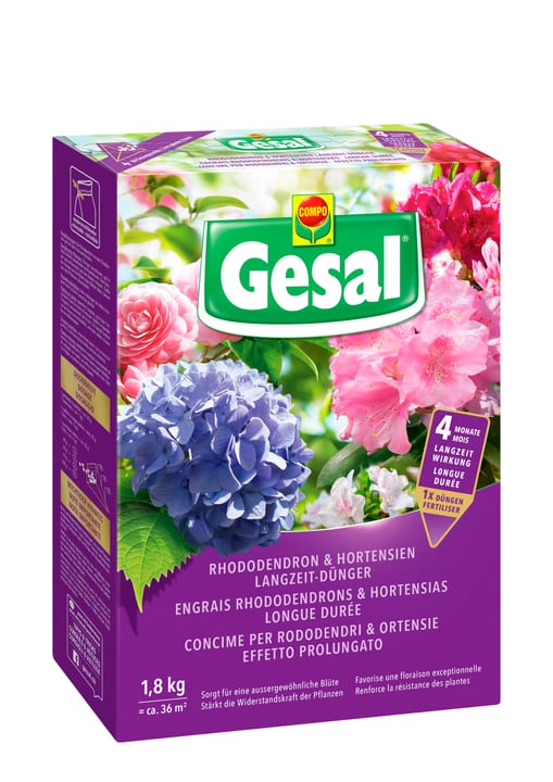 Compo Gesal Concime per rose - effetto prolungato, 1,8 kg