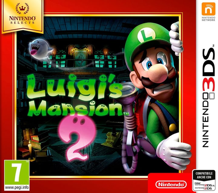 3DS - Nintendo Selects: Luigi`s Mansion 2 Box 3DS - Nintendo Selects: Luigi`s Mansion 2 Box 785300129619 Photo no. 1