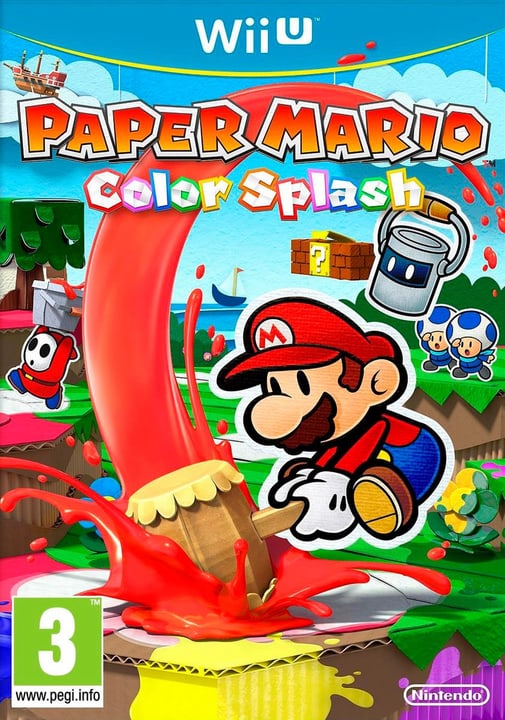 Wii U - Paper Mario: Color Splash Box Wii U - Paper Mario: Color Splash Box 785300121252 Bild Nr. 1