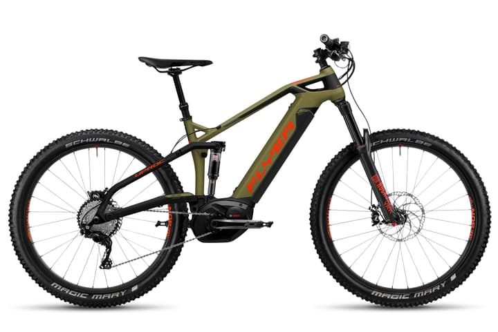 FLYER Uproc6 4.10 27.5"+ E-Mountainbike Uproc6 4.10 27.5"+ E-Mountainbike FLYER 463331500564 Rahmengrösse L Farbe khaki Bild Nr. 1