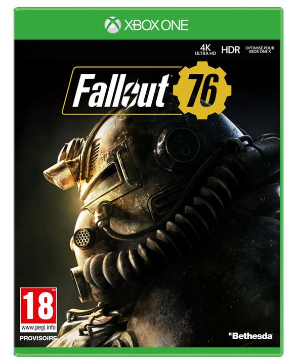 Xbox One - Fallout 76 Box Xbox One - Fallout 76 Box 785300139063 Langue Français, Italien Plate-forme Microsoft Xbox One Photo no. 1