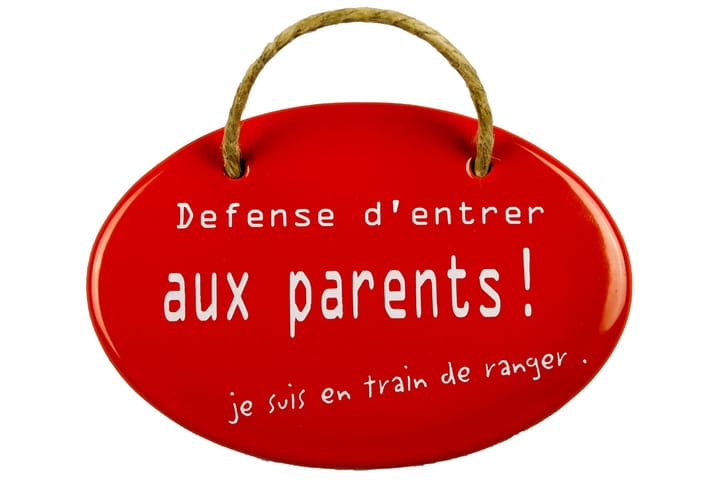 Image of Emailschild Défense d'entrer aux parents! bei Do it + Garden von Migros