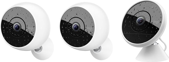 Logitech Circle 2 Multipack (2x kabellose/ 1x kabelgebundene Circle 2) Überwachungskamera Circle 2 Multipack (2x kabellose/ 1x kabelgebundene Circle 2) Überwachungskamera Logitech 785300132051 Bild Nr. 1