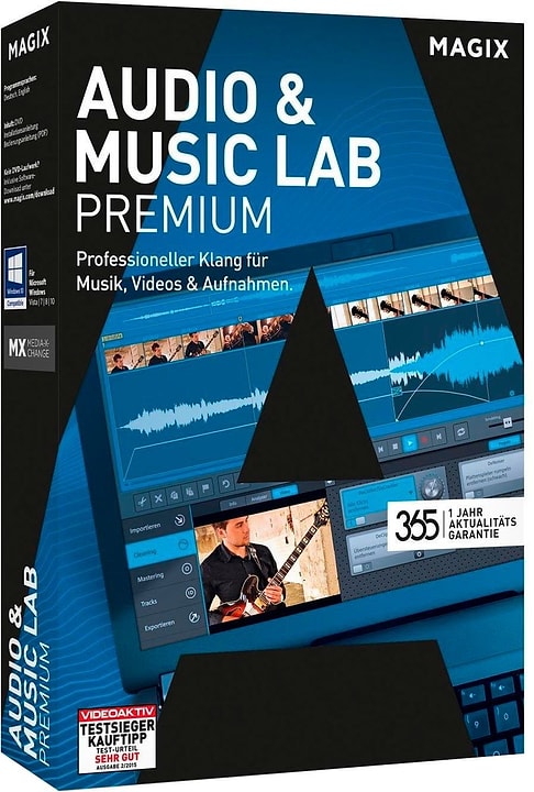 Magix PC - MAGIX Audio & Music Lab Premium (Aktualitätsgarantie) Physisch (Box) PC - MAGIX Audio & Music Lab Premium (Aktualitätsgarantie) Physisch (Box) Magix 785300120910 Bild Nr. 1