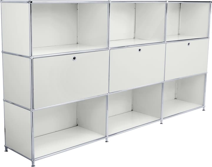 FLEXCUBE Buffet alto FLEXCUBE Buffet alto 401809800081 Dimensioni L: 227.0 cm x P: 40.0 cm x A: 118.0 cm Colore Grigio chiaro N. figura 1