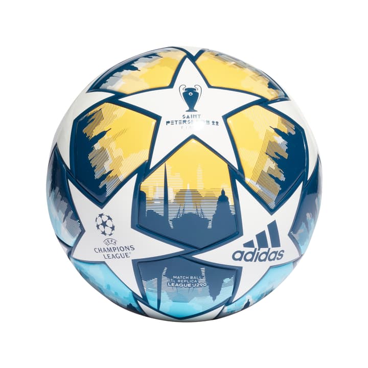 Image of Adidas UCL St. Petersburg Junior League 290 Ball Fussball weiss