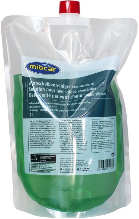 Image of Miocar Autoscheibenreiniger Sommer Reinigungsmittel bei Do it + Garden von Migros