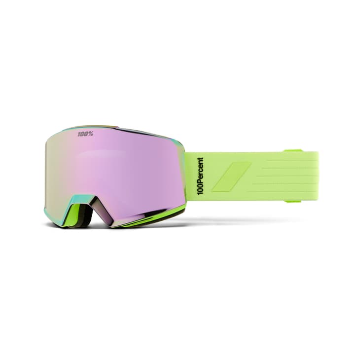 Image of 100% Norg Hiper Skibrille / Snowboardbrille hellgrün