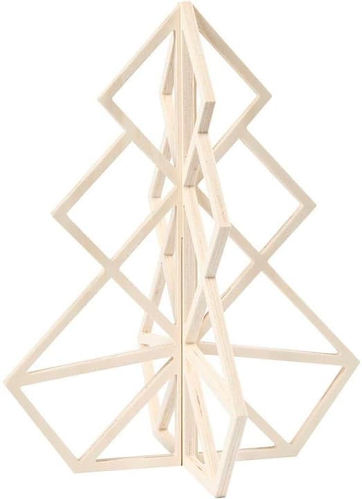 Creativ Company Sapin de Noël en bois 40 cm en bois de 3 mm d