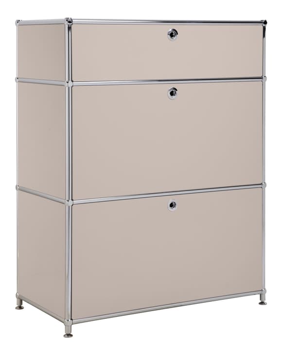 FLEXCUBE Sideboard FLEXCUBE Sideboard 401814710288 Grösse B: 77.5 cm x T: 40.0 cm x H: 100.0 cm Farbe Taupe Bild Nr. 1