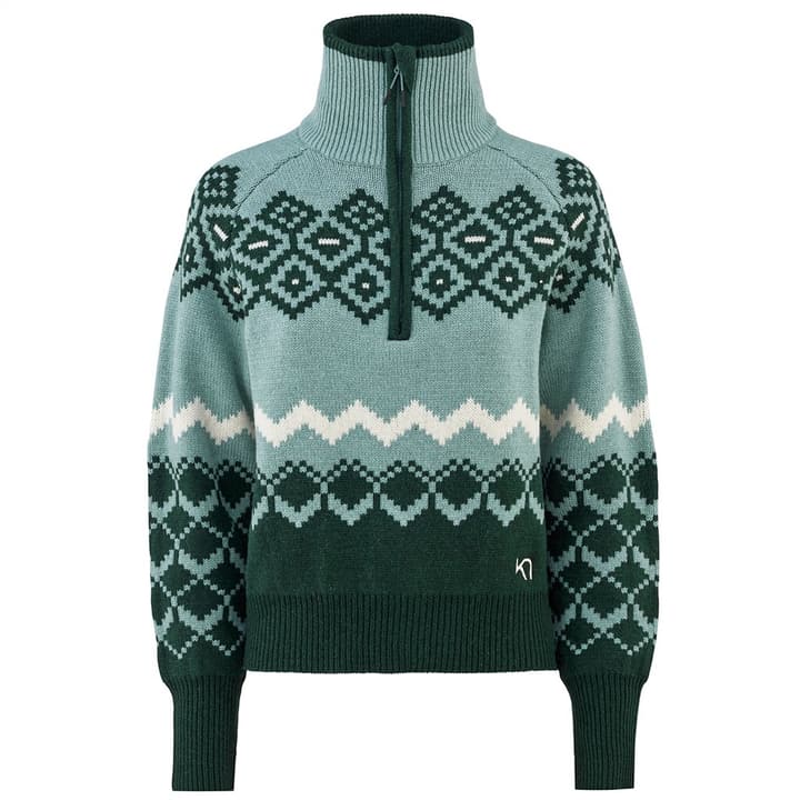 Image of Kari Traa Agnes Knit Pullover dunkelgrün