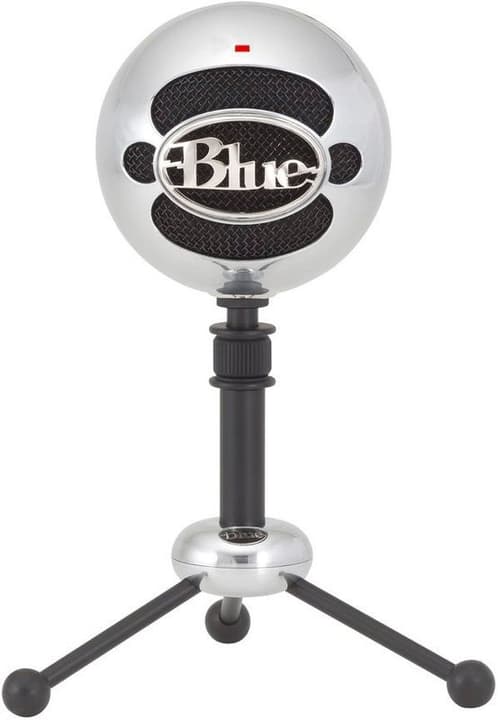 Blue Snowball Microphone USB brushed Aluminium microfono Snowball Microphone USB brushed Aluminium microfono Blue 785300139724 N. figura 1