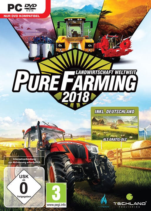 PC - Pure Farming 2018 Day One Edition (D) Box PC - Pure Farming 2018 Day One Edition (D) Box 785300131684 N. figura 1