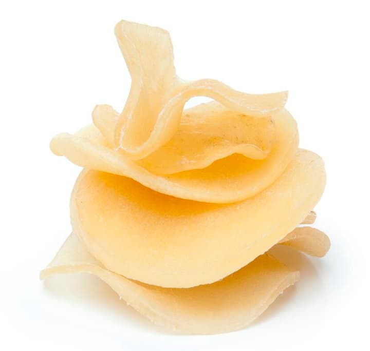 Image of Edelbeiss Silber Rinderhautchips, 150 g Kauartikel