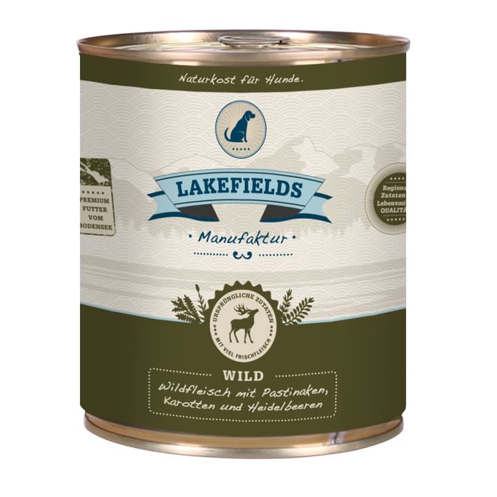 Lakefields Wildfleisch, 0.8 kg Nassfutter