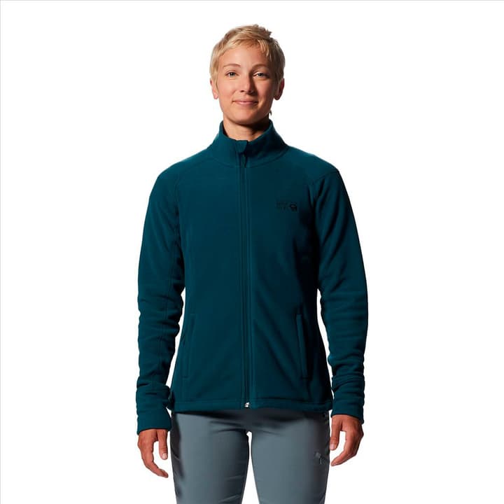 Image of Mountain Hardwear W Microchill 2.0 Jacket Fleecejacke petrol