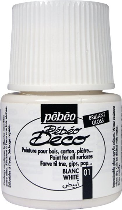 Pebeo Pébéo Deco blanc brillant Pébéo Deco blanc brillant Pebeo 663513000100 Photo no. 1