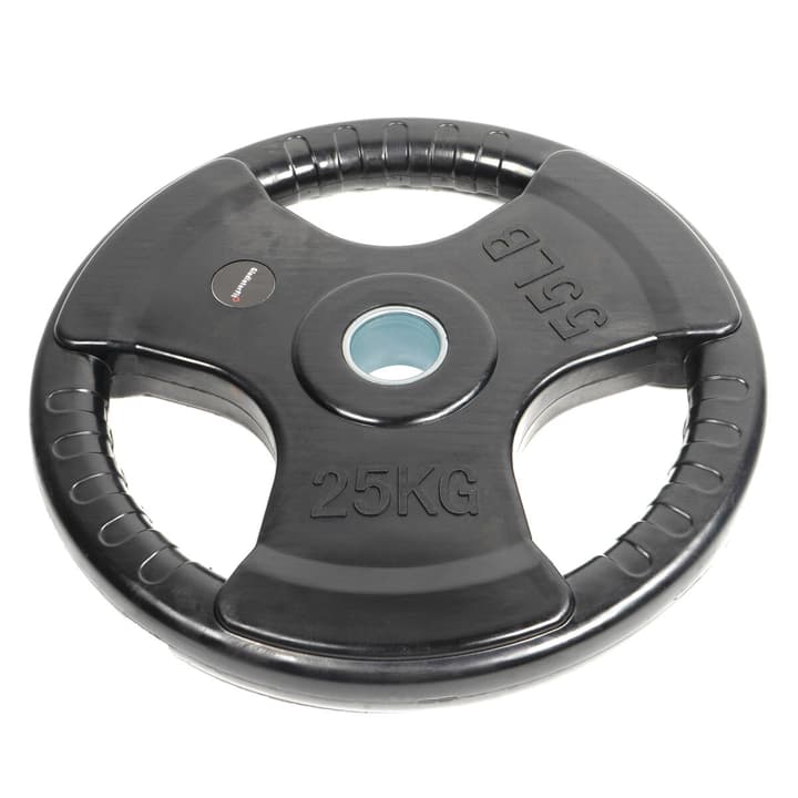 Image of GladiatorFit Scheibe mit gummierten Griffen Ø 51mm : 25 KG Gewichtsscheibe