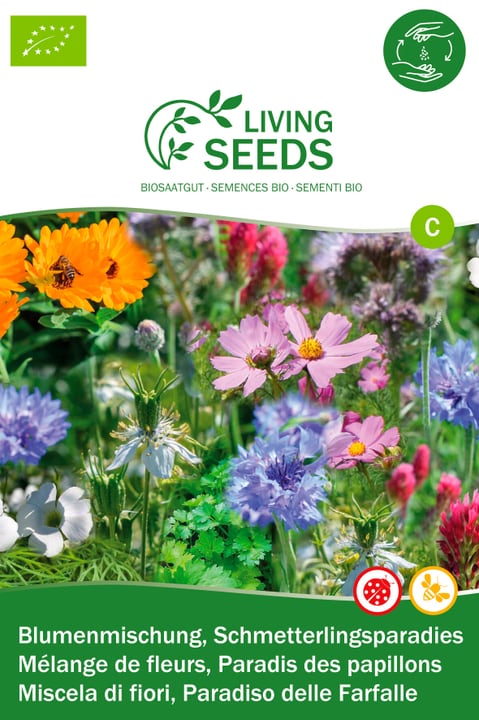 Image of Living Seeds Blumenmischung, Schmetterlingsparadies Blumensamen