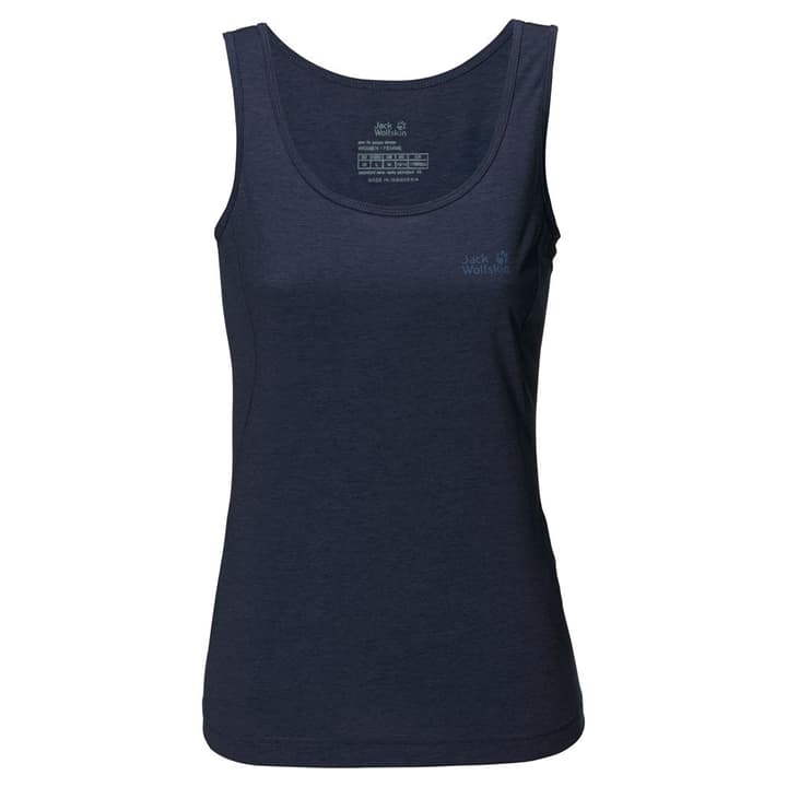 Jack Wolfskin Crosstrail Maillot à manches courtes pour femme Crosstrail Maillot à manches courtes pour femme Jack Wolfskin 465713000343 Couleur bleu marine Taille S Photo no. 1