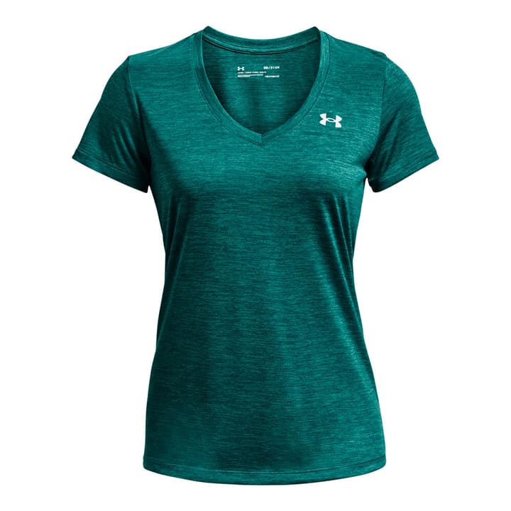 Image of Under Armour W Tech SSV - Twist Fitnessshirt grün