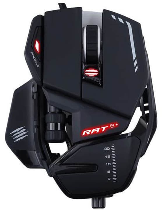 Mad Catz R.A.T. 6+ Optical Gaming Mouse Souris R.A.T. 6+ Optical Gaming Mouse Souris Mad Catz 785300146609 Photo no. 1