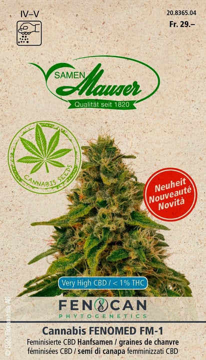 Image of Samen Mauser Cannabis Fenomed (FM 1) Kräutersamen