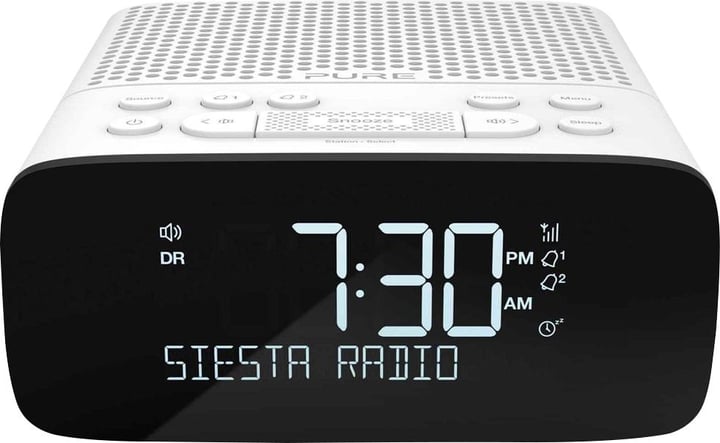 Pure Siesta S2 - Weiss Radiowecker Siesta S2 - Weiss Radiowecker Pure 785300127368 Bild Nr. 1