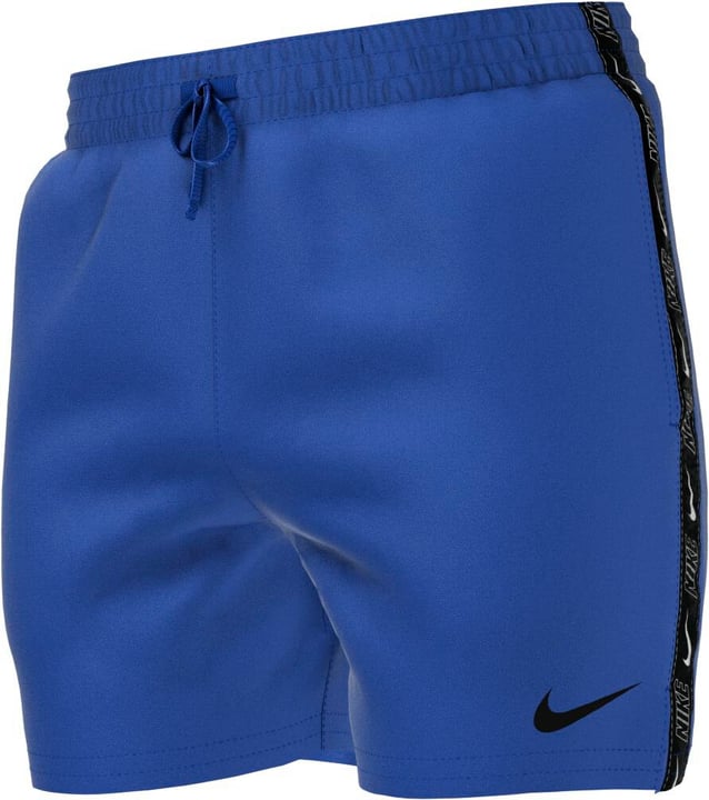 Image of Nike Logo Tape 5' Volley Short Badeshorts royal
